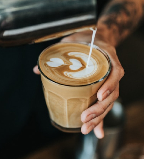 Coffee on a desk